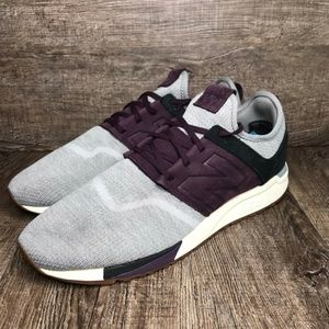 New Balance 247 Men's Size 12 Medium Luxe Knit Grey